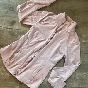 Zip up athleisure jacket